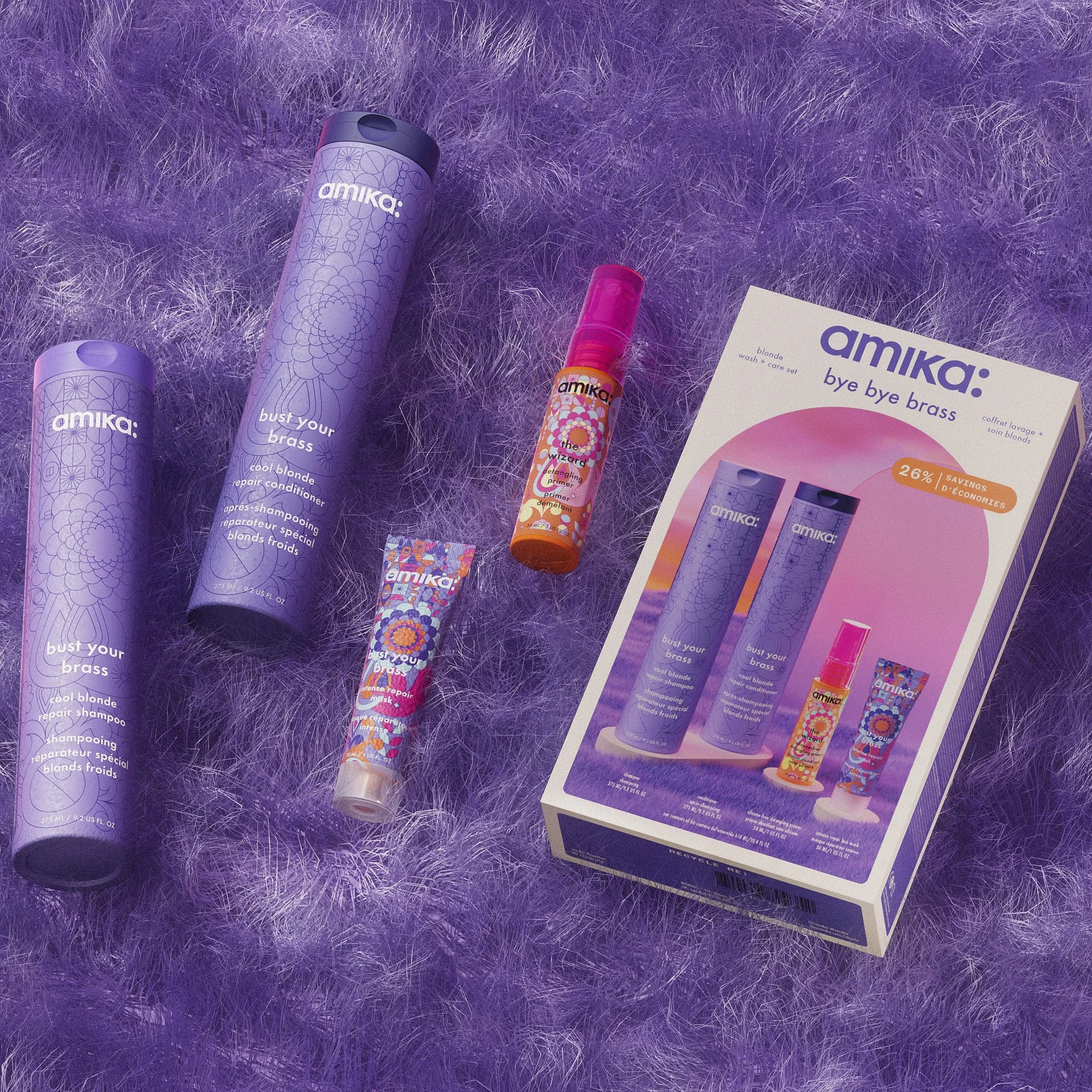 amika wash care + evergreen sets — Jaden McMahon